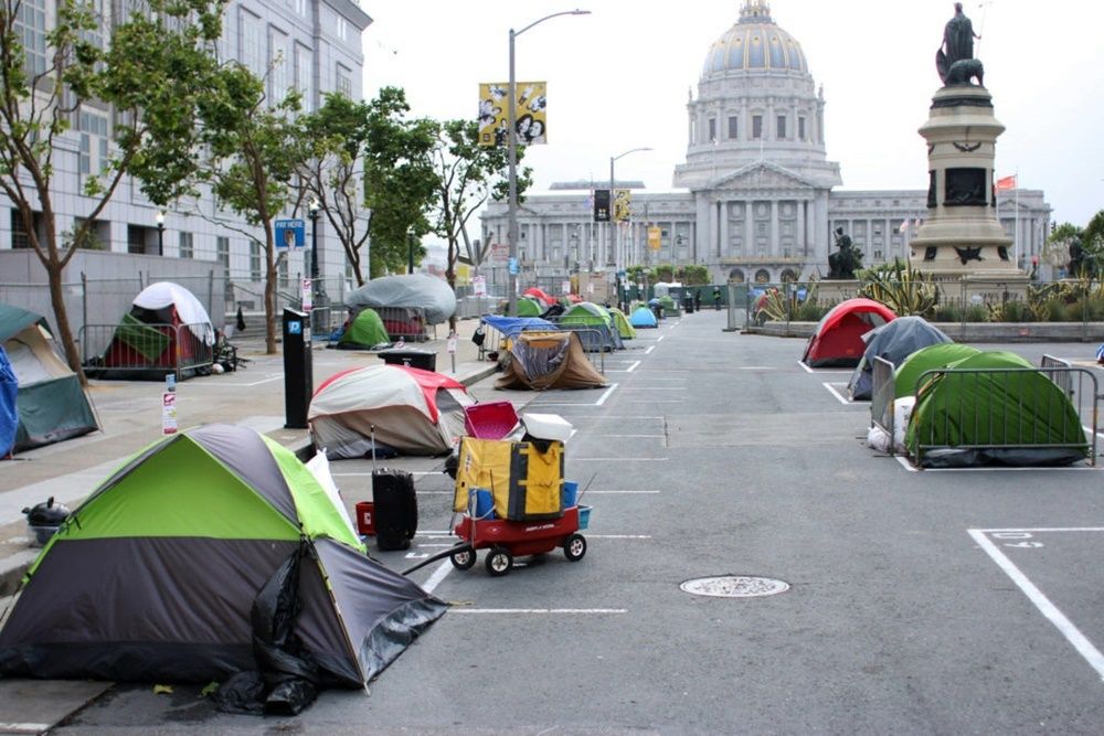 San Francisco a kínai elnök látogatására megszabadult a drogosoktól és hajléktalanoktól