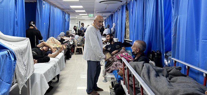 Koraszülött babákat evakuáltak az Al-Shifa kórházból