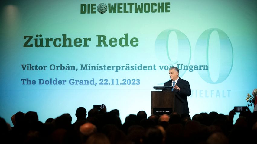 Orbán Viktor: Magyarország nem a fekete bárány, hanem az első fecske
