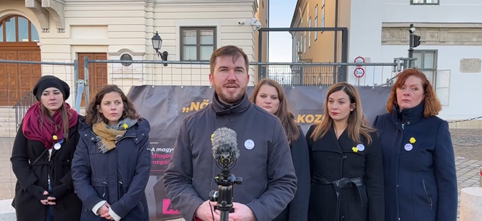 A nők elleni erőszak miatt emelte fel a szavát a Momentum