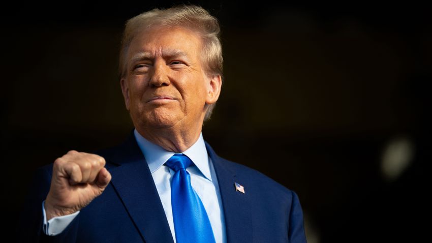 Trump a csatatér államokban is vezet