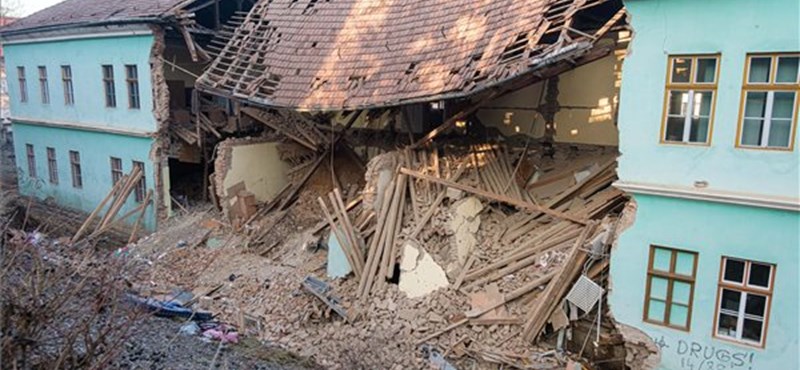 Nyomoznak a székelyudvarhelyi diákotthon összeomlása miatt