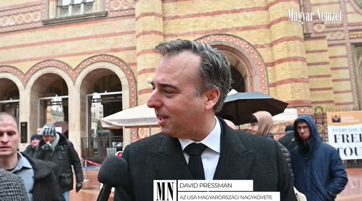 David Pressman tagadja, hogy beleavatkozna a magyarországi belügyekbe