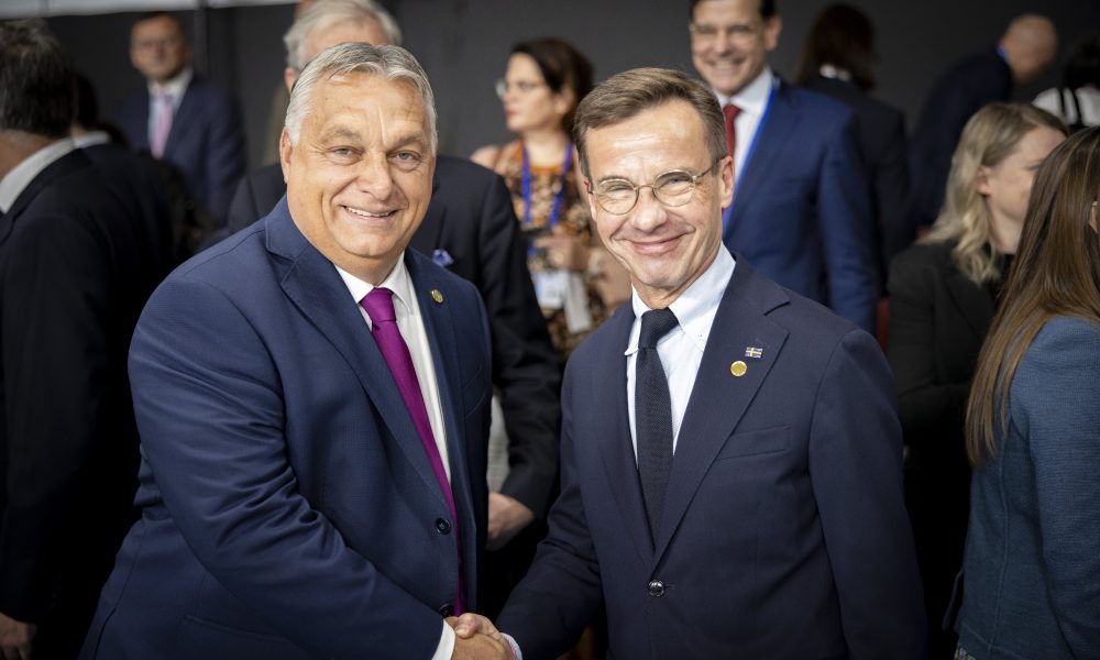 Orbán Viktor meghívta Magyarországra a svéd miniszterelnököt