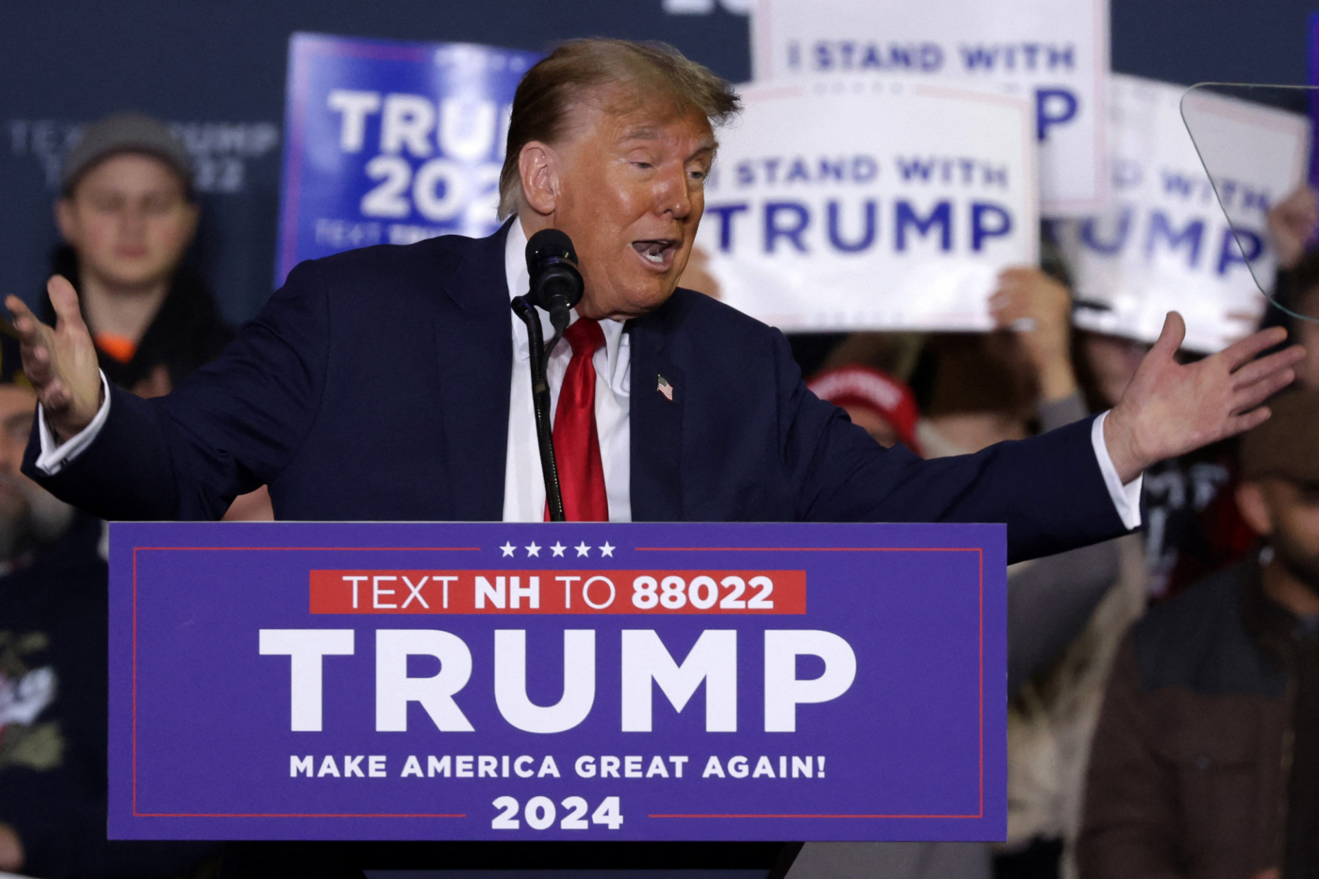 Trump győzött a New Hampshire-i republikánus előválasztáson