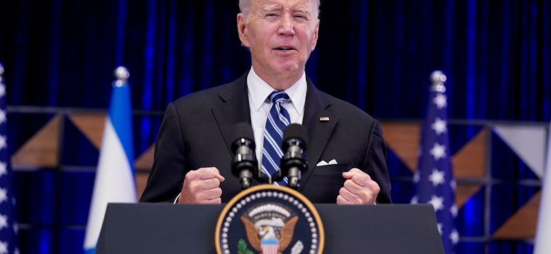 „Amit Izrael Gázában művel, az már túlzás” – mondta Biden