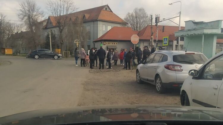 A mozgósítások ellen tüntettek tegnap Munkácson