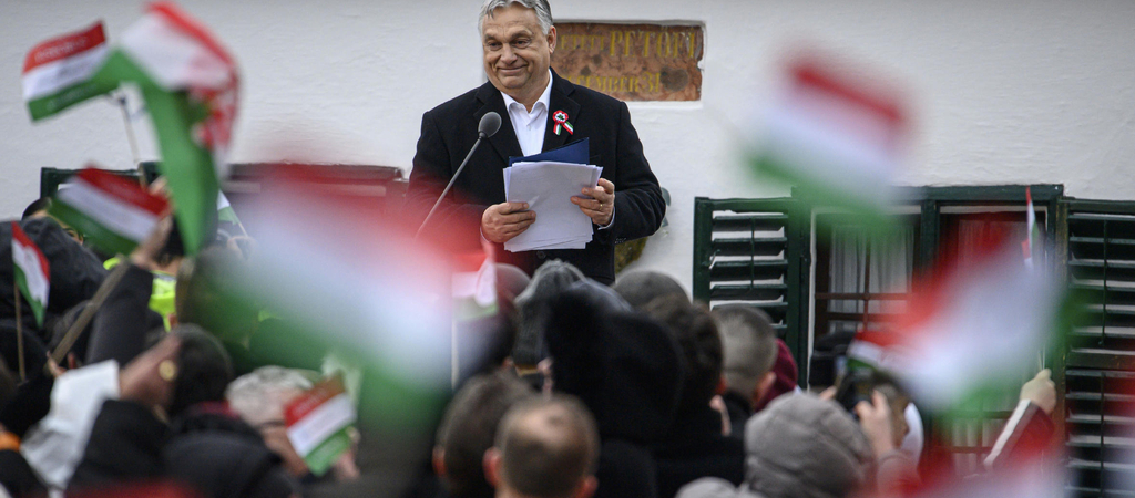 Orbán Viktor március 15-én a Nemzeti Múzeum előtt fog beszélni