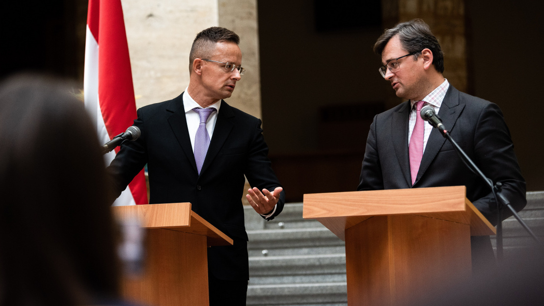 Jövő héten ismét találkozik Szijjártó Péter és Dmitro Kuleba