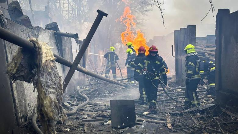Súlyos bombázás volt Ukrajnában az orosz elnökválasztás ideje alatt
