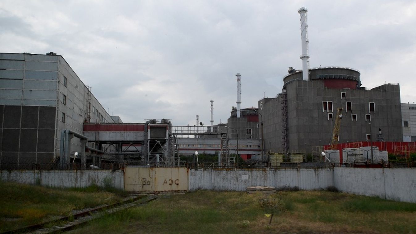 Újabb dróntámadás érte a zaporizzsjai atomerőművet