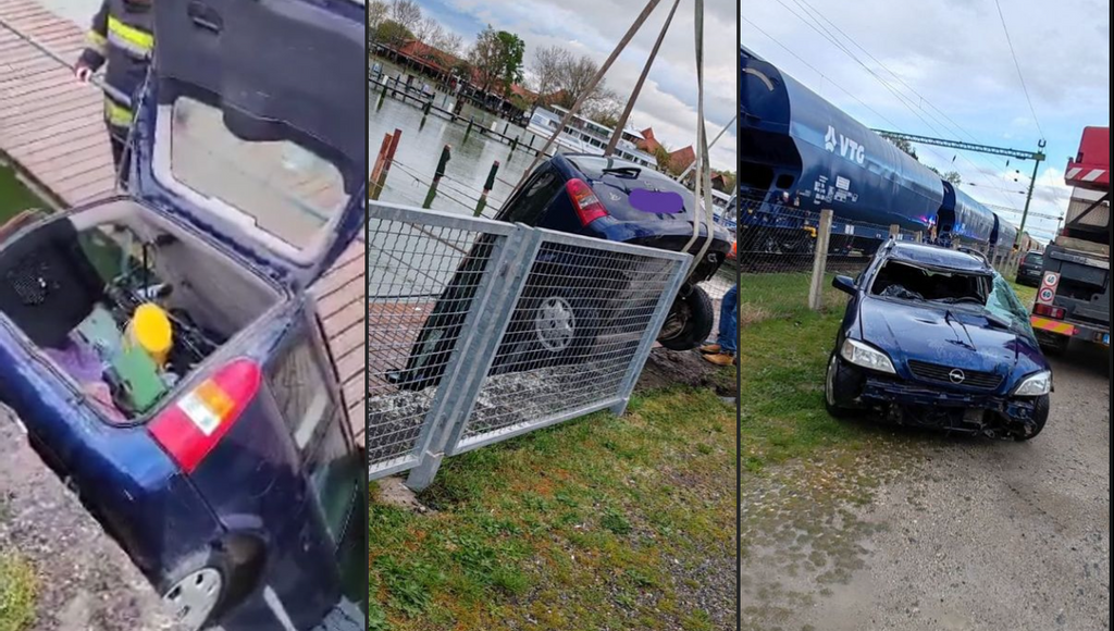 Balatonba hajtott, majd elsüllyedt egy autó, szörnyethalt a sofőr