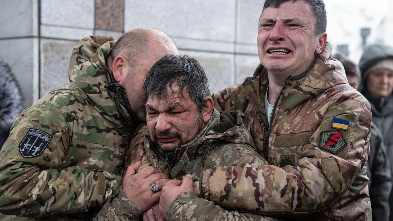 Lázadnak a kétségbeesett ukrán katonák