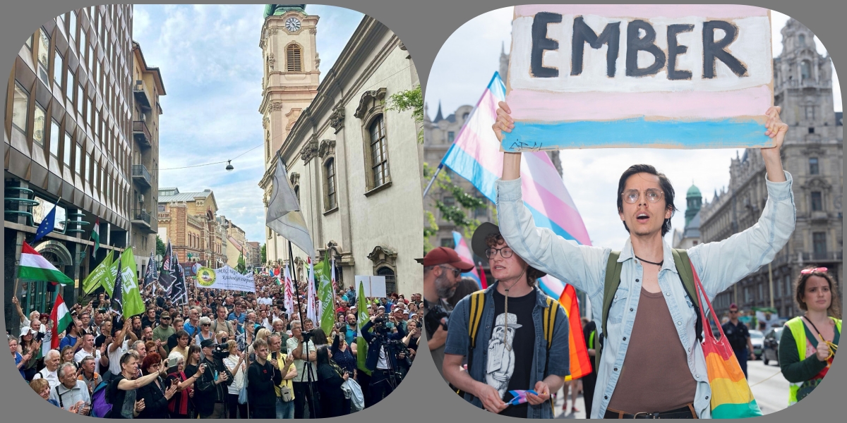 Két tüntetés egy napon – demonstrált a Mi Hazánk és a transzneműek is