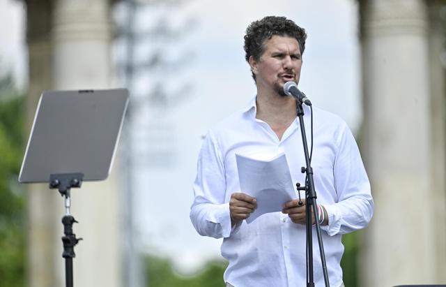 Nagy Ervin teljesen elégedett magával, hiszen ő fedezte fel Magyar Pétert