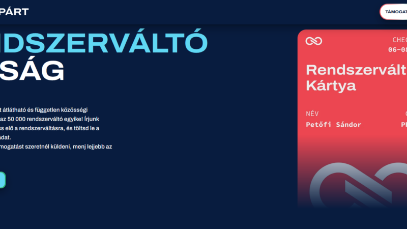 Óriási ötlet Magyar Péteréktől ez az MLM-es „fizess elő a rendszerváltásra” cucc, meg is alkottuk a saját verziónkat „birkamentesítés” céljából