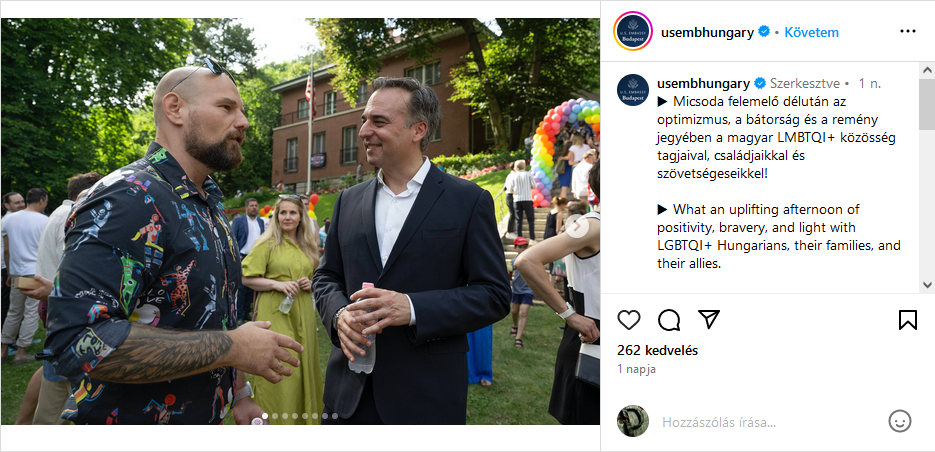 Celebhemzsegés volt Pressman Pride-piknikjén
