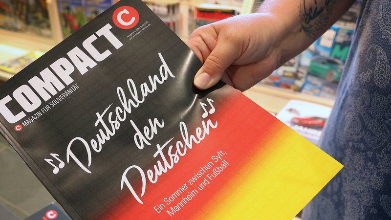 A betiltott német Compact magazin vagyonát elkobozták, az alkalmazottakat elbocsátották