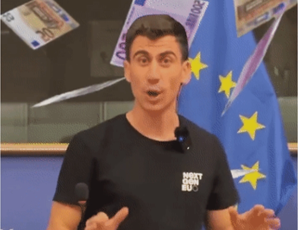 EU-képviselő lett a YouTuber – ezután leleplezte, hogy mennyi pénzt öntenek rájuk havonta