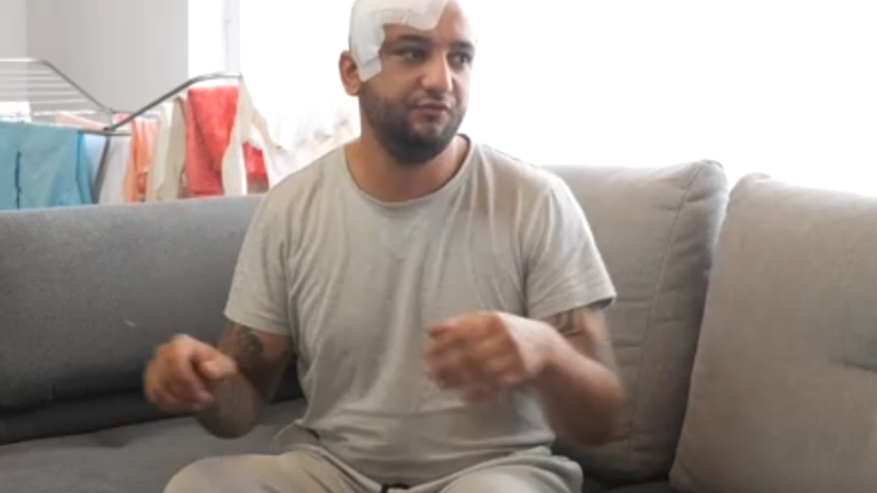 Az ózdi férfi azt állítja, hogy összeverték a rendőrök