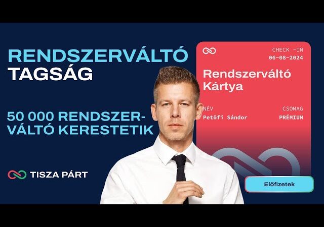 Nem jön a lóvé – mélyet repül a Tisza Párt rendszerváltó tagsága