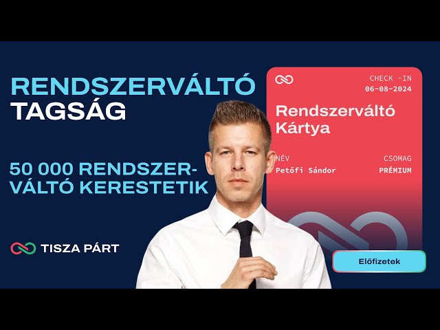 Nem jön a lóvé – mélyet repül a Tisza Párt rendszerváltó tagsága