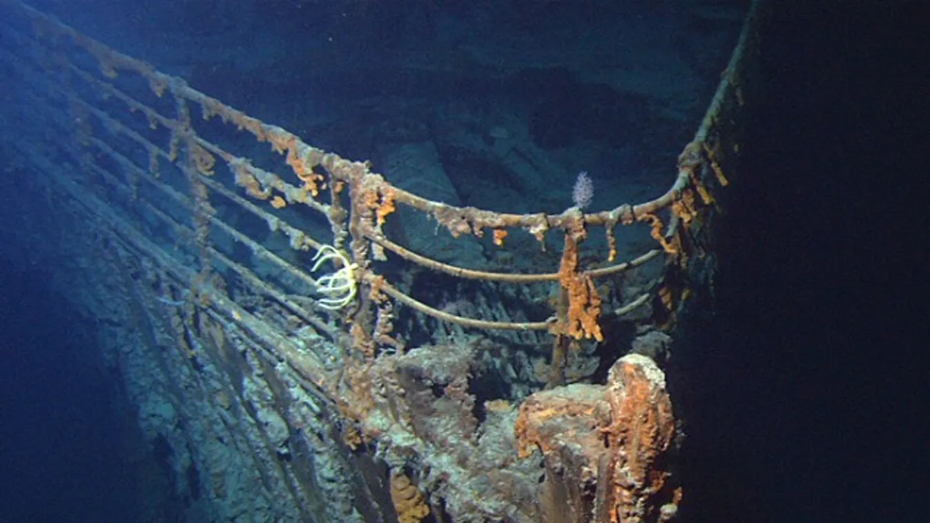 Lassan felismerhetetlenné válik a Titanic