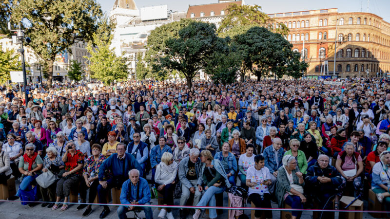 Iványiért tüntettek és gyűjtöttek