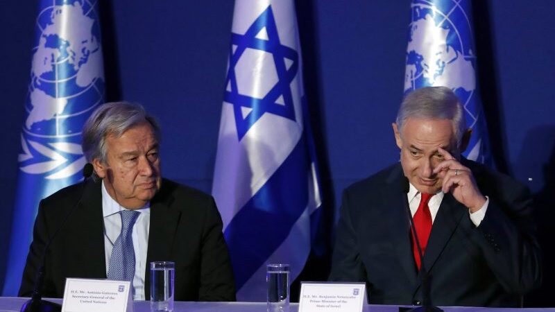 Izrael „nemkívánatos személynek” nyilvánította az ENSZ főtitkárát, és kitiltotta az országból