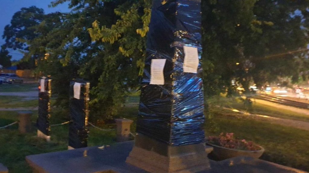 Levélben válaszolt az orosz nagykövetség vádjaira a pestszentimrei férfi, aki pár hete lefóliázott egy szovjet emlékművet
