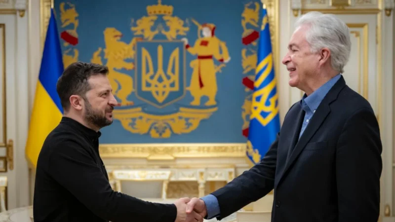 A leköszönő CIA-igazgató utolsó kijevi látogatására érkezett