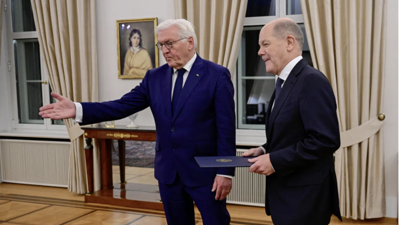 A német elnök elfogadta Olaf Scholz javaslatát, feloszlatták a Bundestagot