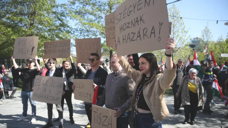 Tüntetések szombatja – második felvonás