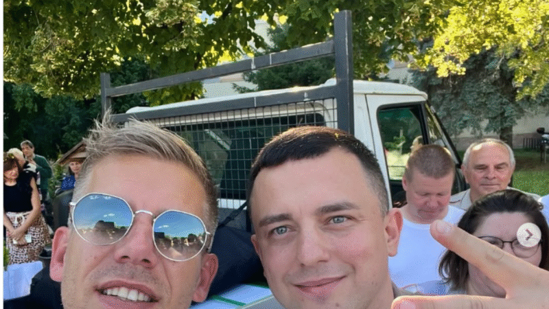 A magyar kormány videójához írt kommentben provokál Tseber Roland