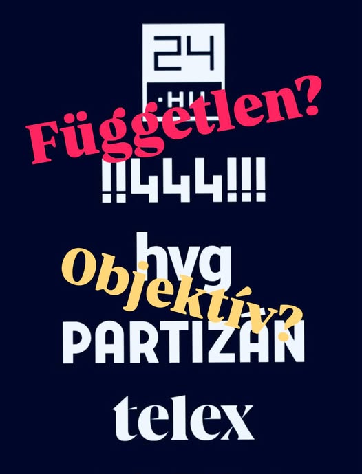 A független és objektív média színe és fonákja