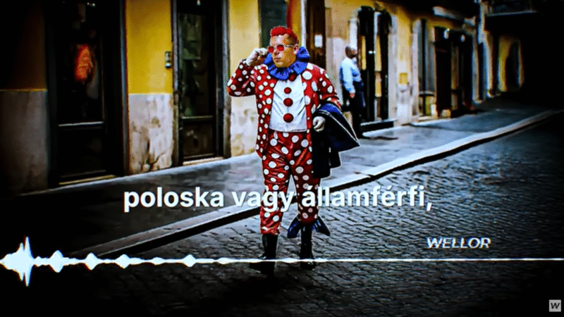 Egy bohóc Rómában – Wellor ismét alkotott