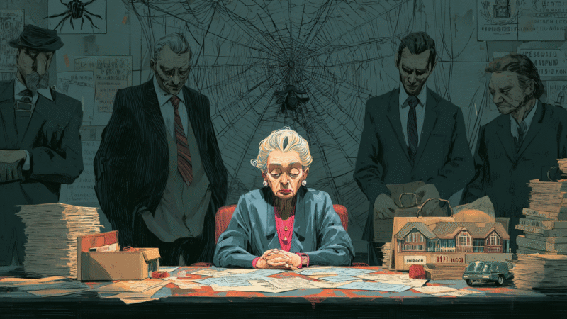 Az idős hölgy és a papírtigrisek – avagy hogy lesz egy életen át gyűjtött vagyonból megszüntetett ügy