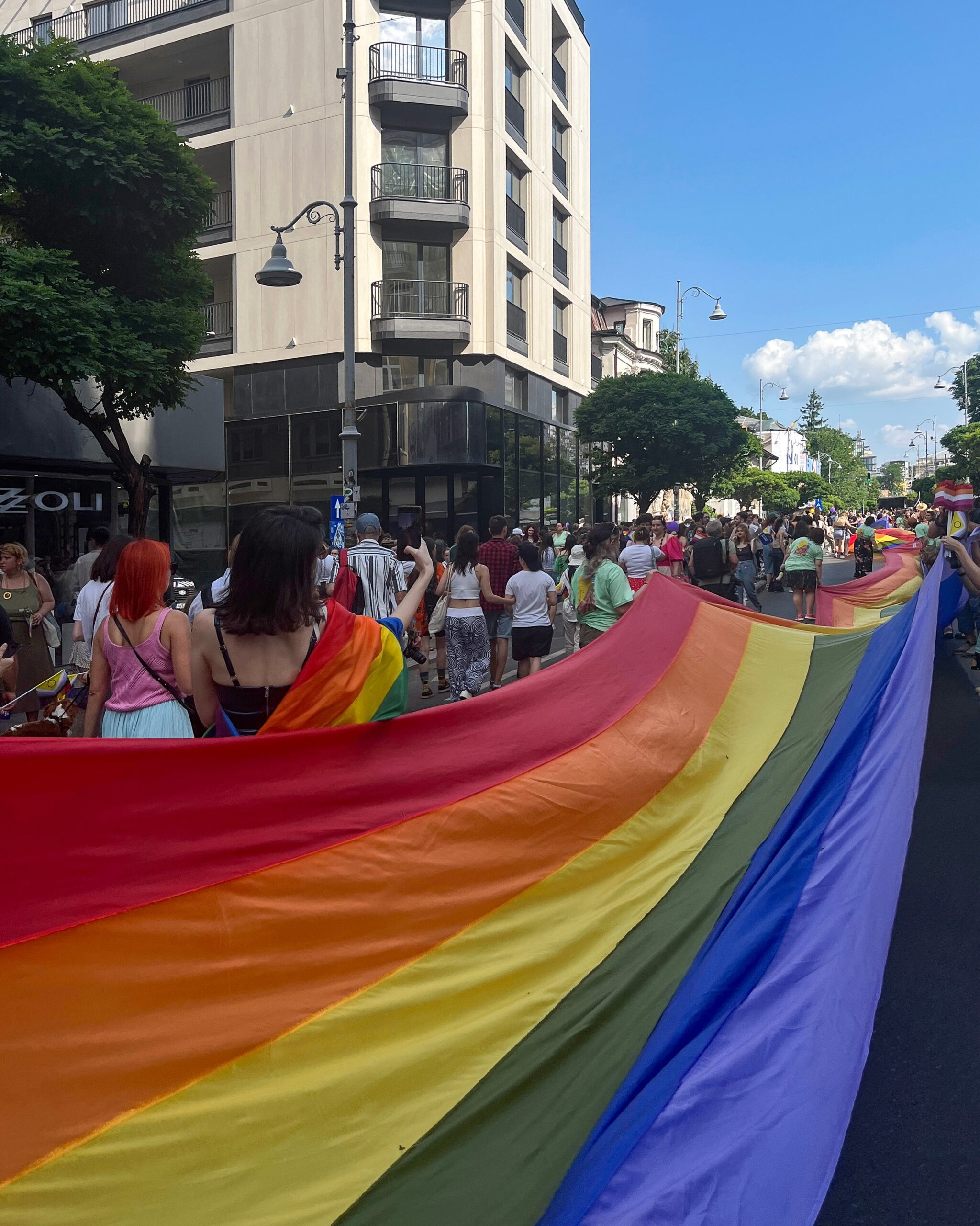 Konzervatív szervezetek fakeresztekkel és ikonokkal normalitás menetet szerveztek a Pride ellen – Bukarestben