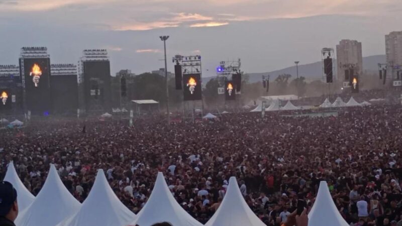 Mintegy félmillió ember tombolt Zágrábban a nemzetirock-együttes koncertjén – videókkal
