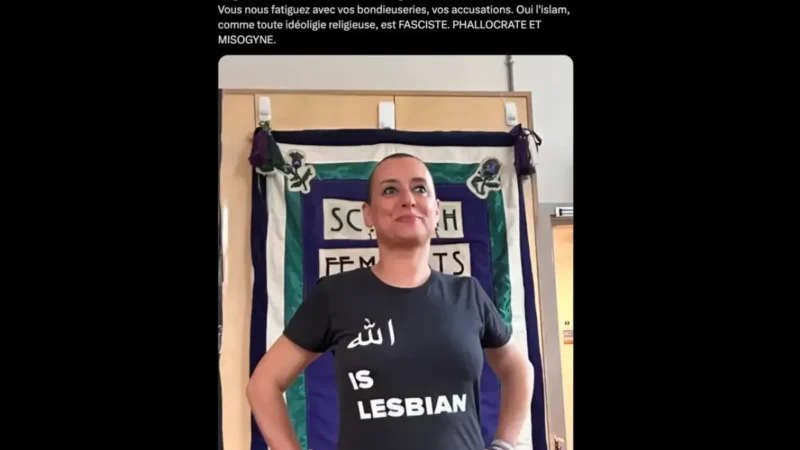 „Allah leszbikus” – állt a marokkói feminista aktivista pólóján – őrizetbe vették