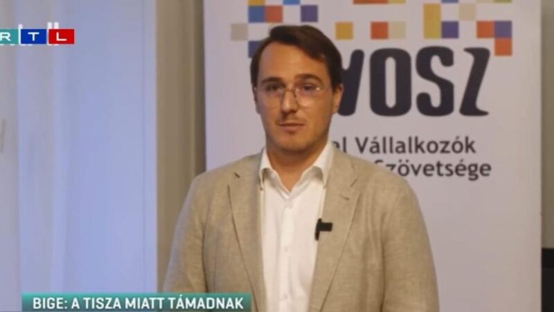 Bige László fia belépett egy Tisza Szigetbe, de „csak havi 10 000 forinttal támogatja Magyar Pétert”