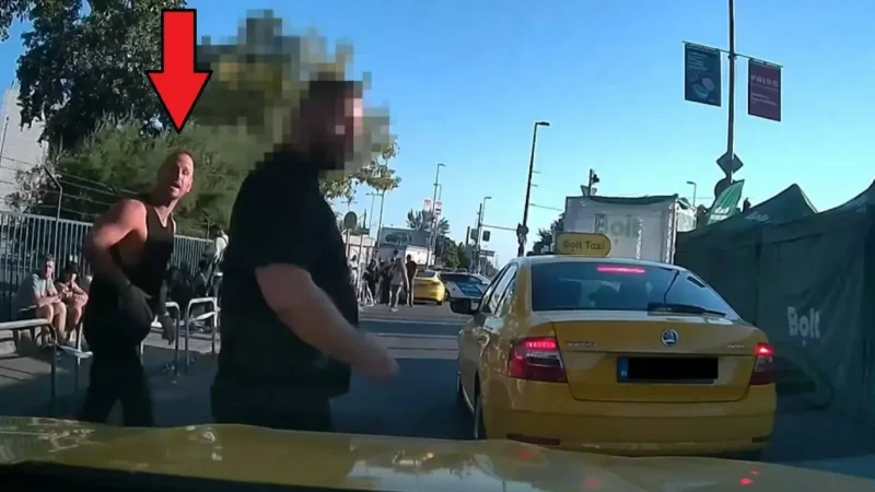 Saját cégének taxisával balhézott a Bolt részeg tulajdonosa – videóval