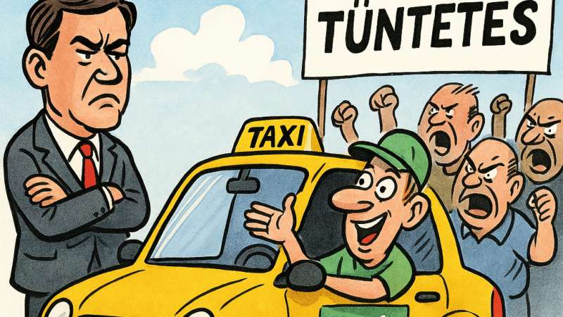 Hetek óta ismét porondon a taxi – és a botrányok