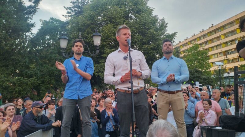 Magyar Péter idegbe jött, miután egy kérdést kapott a genderpropagandáról – videóval