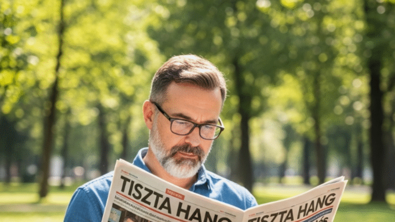 Elkezdték terjeszteni a Tisza Párt új nyomtatott lapját a kistelepüléseken