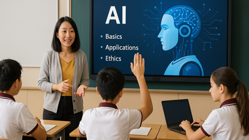 Több mint ezer iskolában vezetik be a mesterséges intelligencia oktatását Pekingben