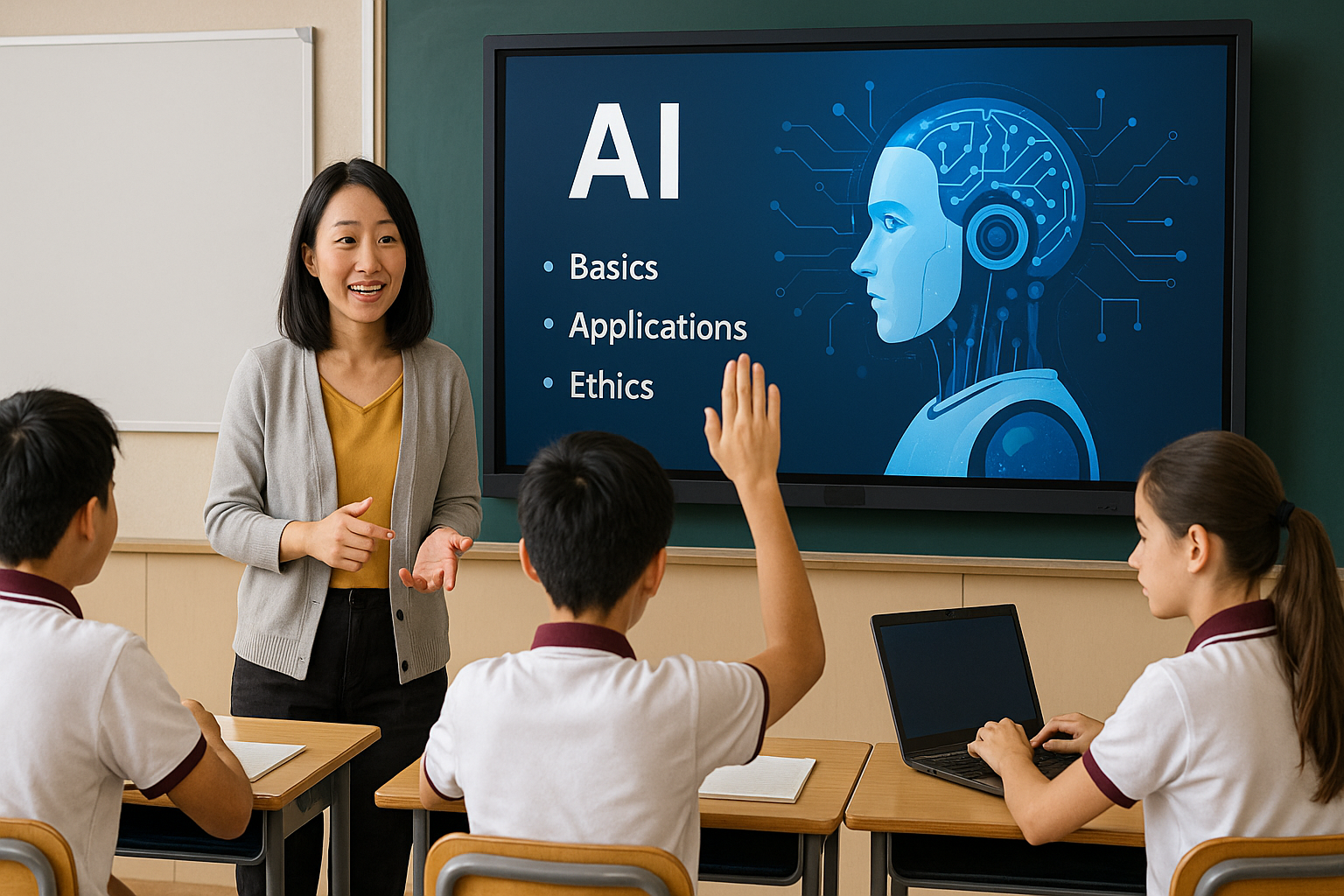 Több mint ezer iskolában vezetik be a mesterséges intelligencia oktatását Pekingben