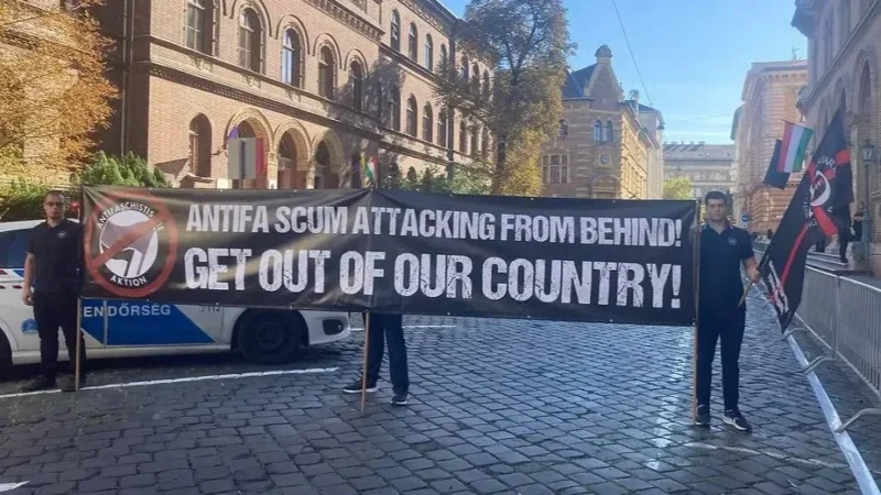 Külföldi antifák nyíltan fenyegetik a HVIM tagjait