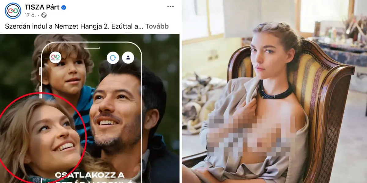 Íme, a Tisza párt friss reklámarca