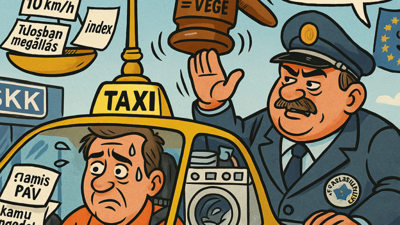 Nulláról nyolcra: politikai játszmák a taxisok engedélyeivel